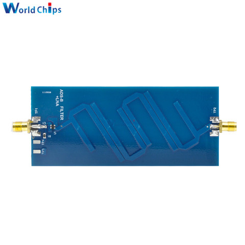 Antena receptora activa de ADS-B, 1090 MHz, ADS-B + filtro LAN, paso de banda, 2,5-5,5 V, 20 dB, ganancia activa, cabezal estándar SMA ► Foto 1/6