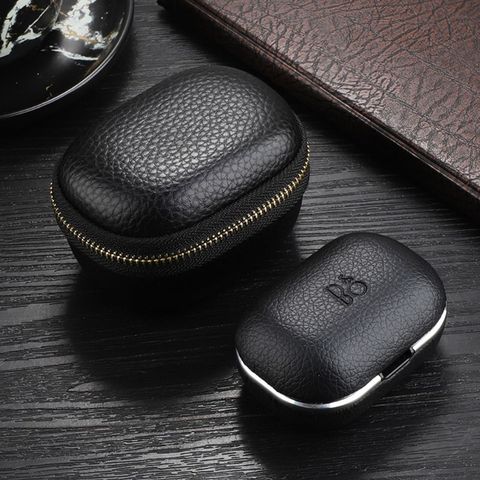 Bolsa de protección de cuero PU, estuche de Almacenamiento de auriculares, Estuche de transporte duro para B & O PLAY, Beoplay E8, Auriculares Bluetooth ► Foto 1/6