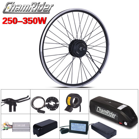 XF07XF08 Motor MXUS 250 W 350 W 36 V 15.6AH 48V13AH ebike bicicleta eléctrica kit de conversión de Super batería de botella pantalla freehub ► Foto 1/6