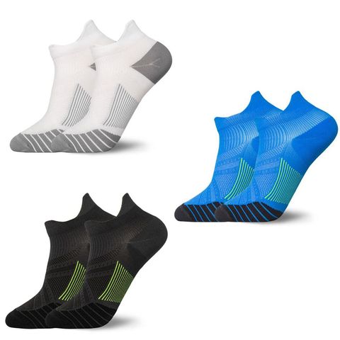 Calcetines deportivos Unisex, antisudor, transpirables, de tubo corto, para correr al aire libre, baloncesto, deportes de fútbol, 3 colores ► Foto 1/6