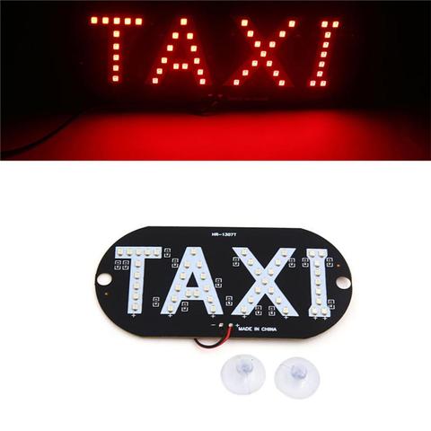 Luz LED Universal para parabrisas de coche, Bombilla de alto brillo, tablero de exhibición, señal diurna para Taxi ► Foto 1/6