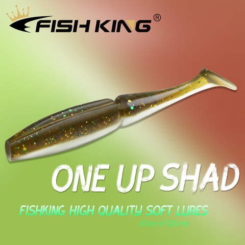 FISH KING-señuelo de pesca suave, 90mm, 105mm, Wobbler de silicona, cebo Artificial para Lucio, Pesca, aparejos de pesca ► Foto 1/6