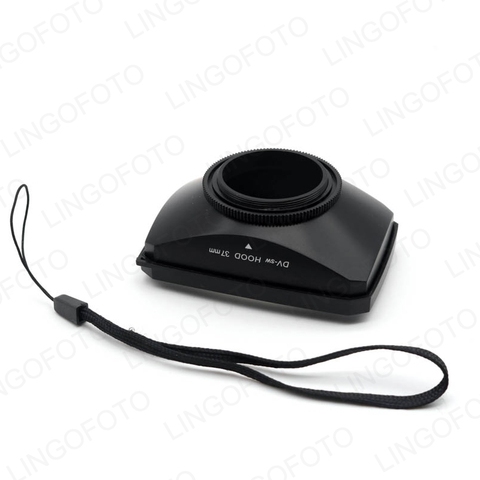 MENNON-Capucha Universal para lentes DV, accesorio cuadrado de 16:9 para lentes de videocámara DV, tamaño de rosca de 37mm / 52mm / 72mm ► Foto 1/6