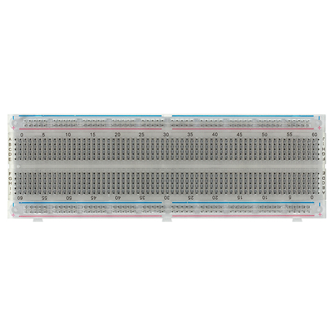 Breadboard-tablero de pan PCB sin soldadura de 830 puntos, MB-102 MB102, desarrollo de pruebas, bricolaje, transparente ► Foto 1/3