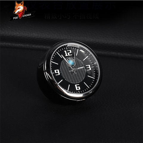 Reloj electrónico de cuarzo luminoso para coche, accesorio de Interior para BMW ► Foto 1/6