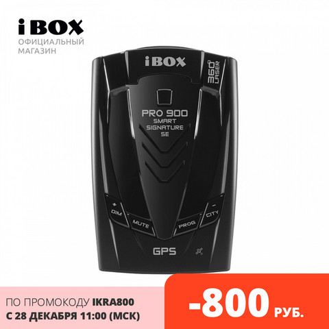 Detector de Radar de señal ibox Pro 900, dispositivo de detección inteligente ► Foto 1/6