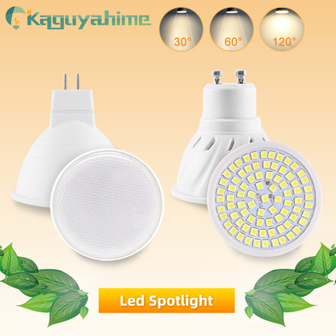 Kaguyahime lámpara de foco LED MR16 E27 GU10 GU5.3 MR11 llevó la luz del punto 6 W 7 W 8 W 220 V DC 12 V LED Spot bombilla Lampada Bombillas ► Foto 1/6