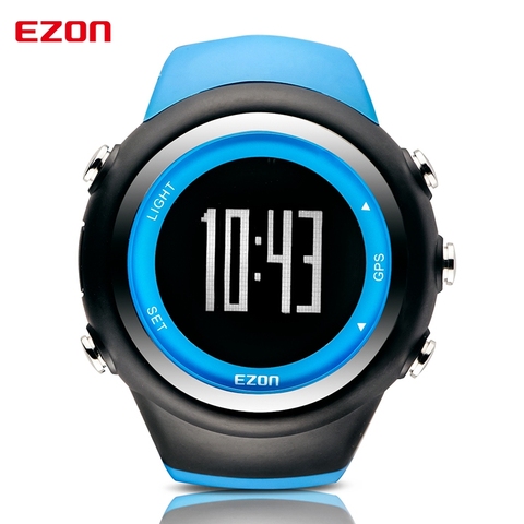 EZON-Reloj de pulsera deportivo para hombre y mujer, accesorio de pulsera resistente al agua hasta 50M con temporizador, GPS, contador de calorías y resistente al agua, modelo T031 ► Foto 1/6