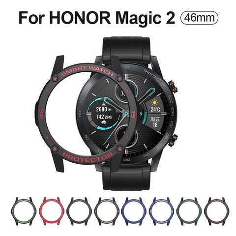 SIKAI-funda protectora de TPU para Huawei Watch Honor Magic 2, funda colorida de 46mm, 2 correas, accesorios para reloj inteligente ► Foto 1/6