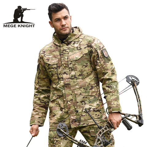 Mege-chaqueta militar para hombre, ropa táctica del Ejército de los EE. UU., M65, abrigo de combate, gabardina de trabajo, ejército, otoño y primavera ► Foto 1/6