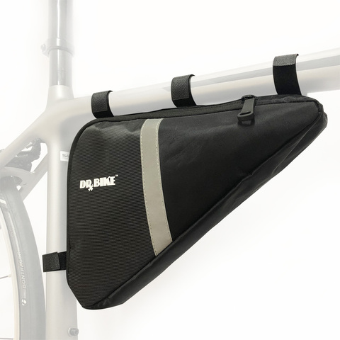 Bolsa triangular para bicicleta deportiva, resistente a la lluvia, Bolsa de tubo superior de almacenamiento, para entrenamiento ► Foto 1/6