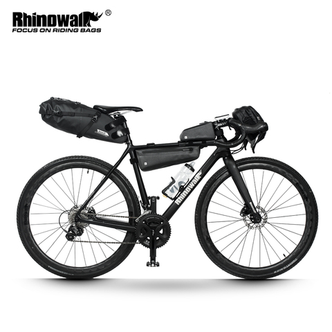 Bolsa de bicicleta rinowalk para bicicleta de carretera, bolsa de bicicleta resistente al agua, bolsa para montura de bicicleta, bolsa transporte bicicleta, CONJUNTO DE BOLSA PARA BICICLETA ► Foto 1/6