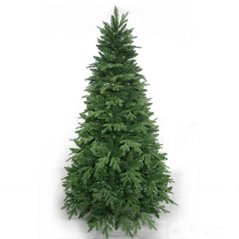 Árbol de Navidad de 1,5 M/1,8 M/2,1 M/2,4 M, desnudo, PE + hojas mezcladas de PVC, Adornos de árbol de Navidad ► Foto 1/6