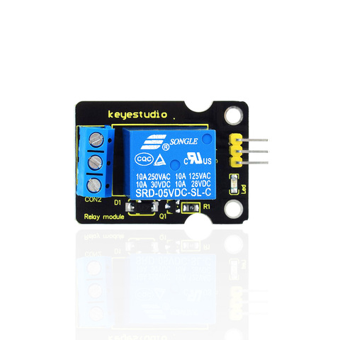 ¡Envío Gratis! Keyestudio-Módulo de relé único de 5V, Compatible con Arduino UNO R3 MEGA ► Foto 1/5
