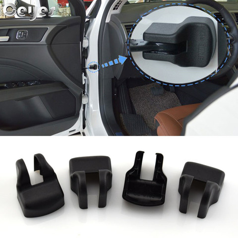 Cubiertas de Tope de puerta de coche Toyota C-HR CHR, accesorios de bloqueo de puerta de coche, con brazo de control, para Corolla Camry Highlander Leady RAV4, 4 Uds. ► Foto 1/6