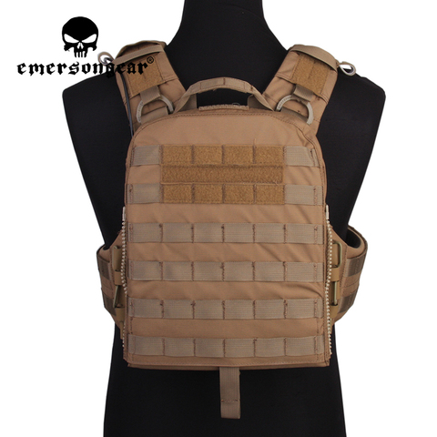 Emersongear-Chaleco portador adaptable Emerson, versión pesada, sistema Molle para caza táctica, Airsoft, CS ► Foto 1/6