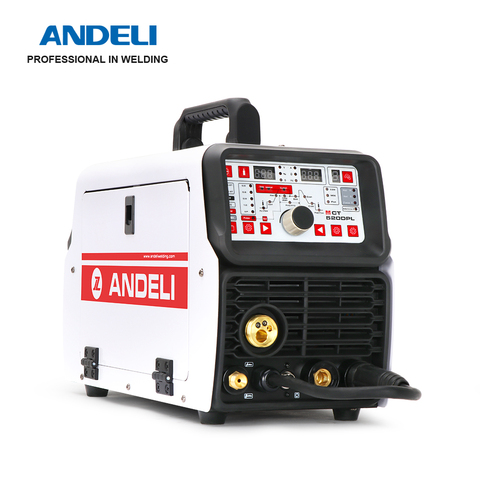 ANDELI-MCT-520DPL de soldadura 5 en 1, máquina de soldadura TIG multifunción/MIG/CUT/MMA, soldador adicional con limpieza o CLOD, MCT-520DPC ► Foto 1/6