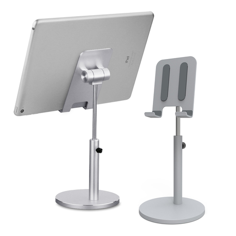 Soporte de escritorio para tableta de escritorio de aleación de aluminio, ajustable, montura para teléfono móvil, iPad Air Pro 10,5 ► Foto 1/6