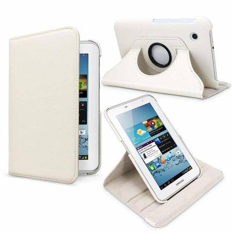 Funda con rotación de 7,0 grados para Samsung Galaxy Tab 2 360, Funda con soporte de PU para tableta Samsung Galaxy Tab2 7,0 P3100 P3113 ► Foto 1/6