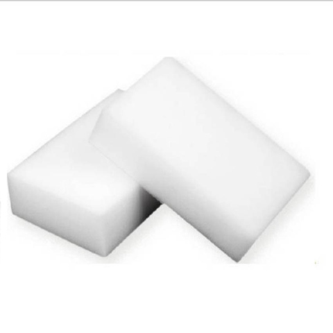 Borrador de esponja mágico blanco de limpieza 100 uds, limpiador de melamina, multifuncional 100x70x30mm ► Foto 1/1