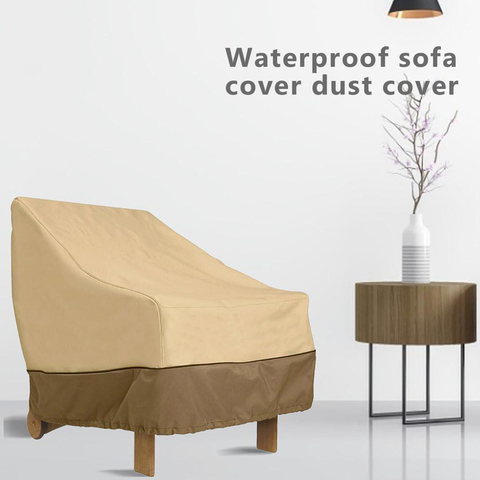 Funda de alta calidad para sillas de sofá, cubierta impermeable a prueba de polvo para muebles de jardín, funda protectora de sofá de tela Oxford transpirable ► Foto 1/1