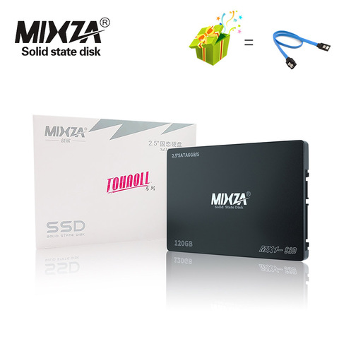 MIXZA-unidad interna de estado sólido para ordenador portátil, disco duro de 1TB, 120GB, 240GB, 480GB, 60GB, SSD de 2,5 pulgadas, SATA SATAIII de 64gb, 256gb, 128GB ► Foto 1/6