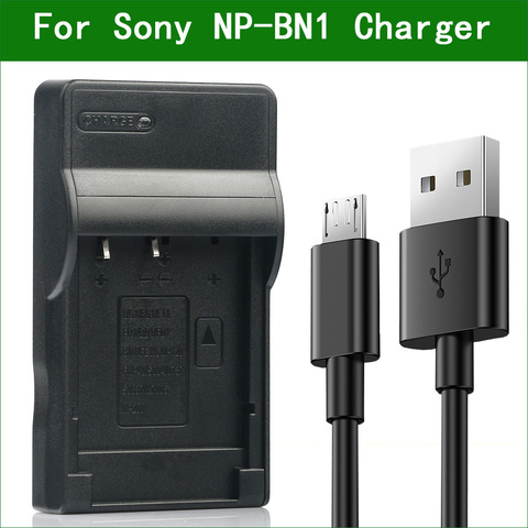 Lanfulang NP-BN1 NP BN1 NPBN1 BC-CSN USB cargador de batería para Sony DSC TX5 TX55 TX66 TX7 TX9 W310 W320 W330 W350 W360 W380 W390 ► Foto 1/6