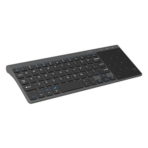 2,4 GHz teclado inalámbrico con panel táctil para Android caja de TV inteligente portátil ► Foto 1/6