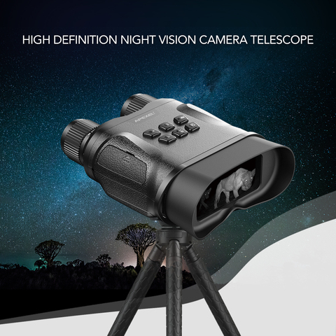 APEXEL-telescopio Digital de visión nocturna 4X 1080P, binoculares con lente de alcance del Zoom, HD, impermeable, binoculares de visión nocturna para caza ► Foto 1/6