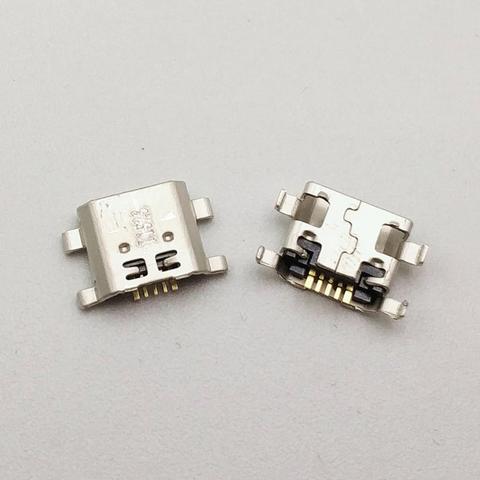 Mini Conector Micro USB de 5 pines, puerto de carga móvil de placa pesada inversa para Huawei HONOR 6P, piezas de reparación de teléfono móvil, 10 Uds. ► Foto 1/1