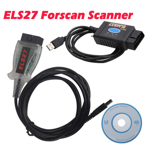 V2.3.8 ELS27 Forscan escáner PIC24HJ128GP + FTDI para autos Ford ELM327 USB cepillo escondido función Cable de diagnóstico los 27 V3 ELS27 ► Foto 1/6