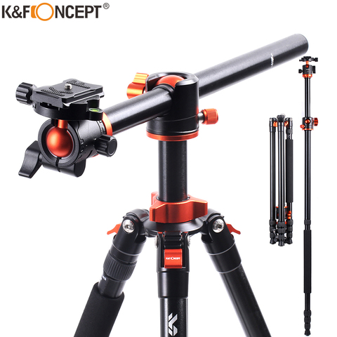 K & F Concept-trípode para cámara profesional, monopié desmontable de aluminio de 93 pulgadas con cabeza de bola de 360 grados para cámara DSLR SLR ► Foto 1/6