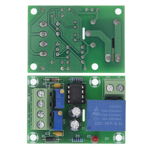 Panel de Control de energía de cargador inteligente de XH-M601 Placa de Control de carga de batería de 12V de potencia de carga automática para bricolaje ► Foto 1/6