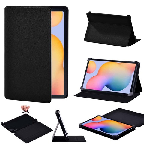 Funda de cuero plegable para tableta Samsung Galaxy Tab S 2/3/4/5/6/7, antipolvo, con soporte y Stylus gratis ► Foto 1/6