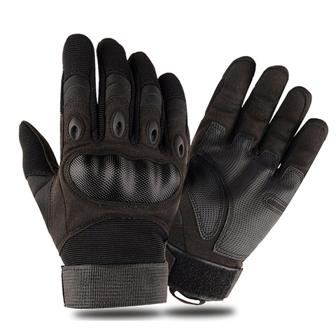 Guantes de Moto de cuero reforzado para hombre, guantes de Moto de carreras, Motocross ► Foto 1/6