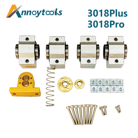 Cojinete CNC3018PLUS SCV12VUU 12mm, 10mm para CNC3018 T8 tornillo de plomo 4mm de diámetro 12mm para máquina CNC Xaxis update ► Foto 1/1