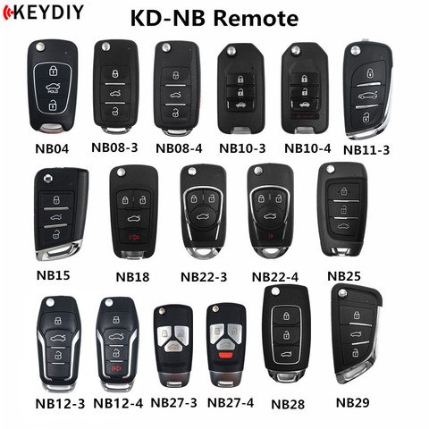 KEYDIY KD900 Universal en blanco remoto llave de coche NB04 NB08 NB10 NB12 NB18 NB22 NB25 NB27 NB28 NB29 NB30 para KD/MINI/KD-X2 máquina ► Foto 1/2