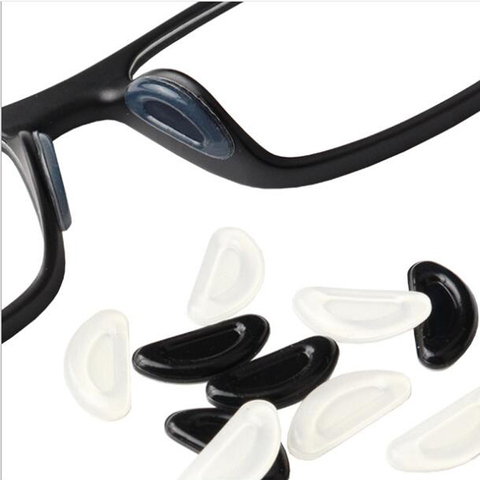 Almohadillas suaves de silicona para gafas deportivas, 2 par/lote, antideslizantes, cómodas para placas de sol ► Foto 1/6