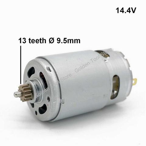 14,4 V 13 dientes Motor 13 dientes para BOSCH GSR GSB 14.4-2-LI 1440LI GSR14.4-2-LI PSR14.4LI-2 2 GSB14.4-2-LI PSR1440LI-2 PSB1440LI-2 ► Foto 1/5