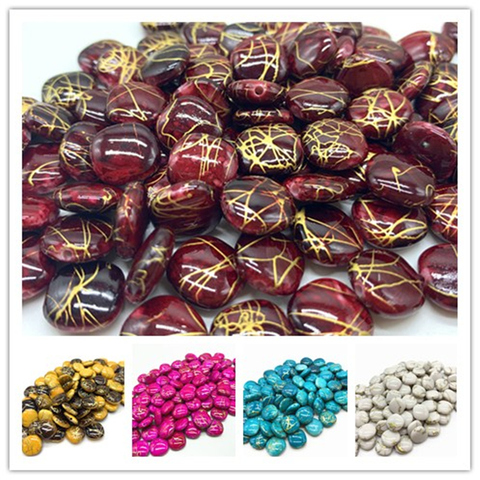 Nuevo 50 unids/lote 12mm cuentas de acrílico espaciador perlas para joyería DIY pulsera pendiente ► Foto 1/5