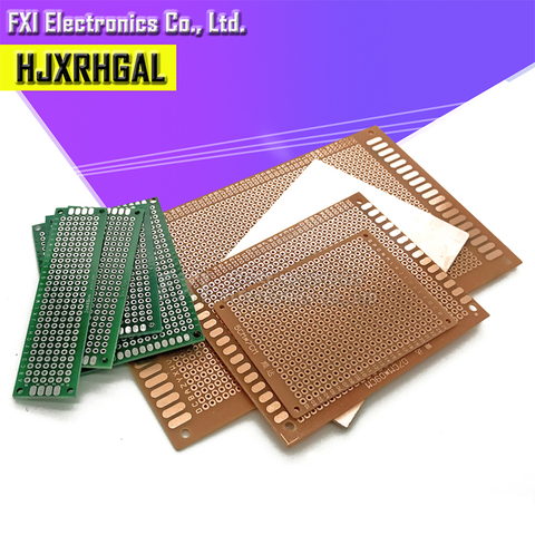 5 unids PCB 5x7 4x6 3x7 2x8 10x15 9x15 7x10 7x9 4*6 cm igmopnrq Side prototipo Copper pcb Junta KIT Universal para ardui ► Foto 1/6