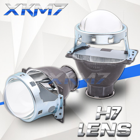 Lentes para faros Koito Q5 H7 lente de xenón solo proyector de 3,0 pulgadas H7 D2S D2H LED lámpara halógena HID luces del coche accesorios ► Foto 1/6