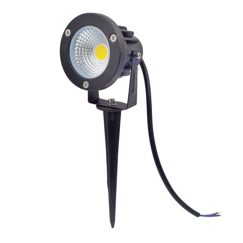 Luz de jardín LED 12 V 3 W COB IP67 impermeable de jardín al aire libre luz del punto Spike LED lámpara de césped prikspot tuinspot paisaje de iluminación ► Foto 1/6