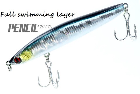 Señuelo para pesca con lápiz para pececillos, cebo alimentador Artificial Wobblers, 8g/7cm 12g/7,5 cm 17g/9,5 cm, 1 Uds. ► Foto 1/6