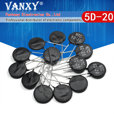 Resistor Termistor NTC 5D-20 5D20, 10 Uds. ► Foto 1/6
