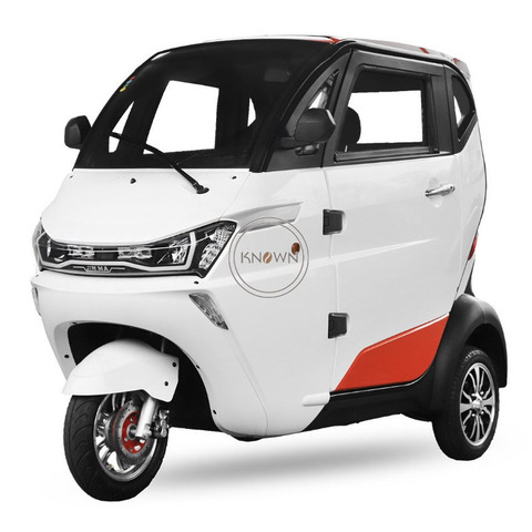 Triciclo eléctrico de adulto, vehículo con 3 ruedas, movilidad familiar, Tuk, personalizable, novedad ► Foto 1/6