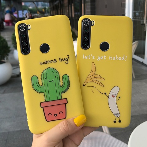 Funda de silicona con patrón de dibujos animados para Xiaomi Redmi Note 9,  Funda suave de