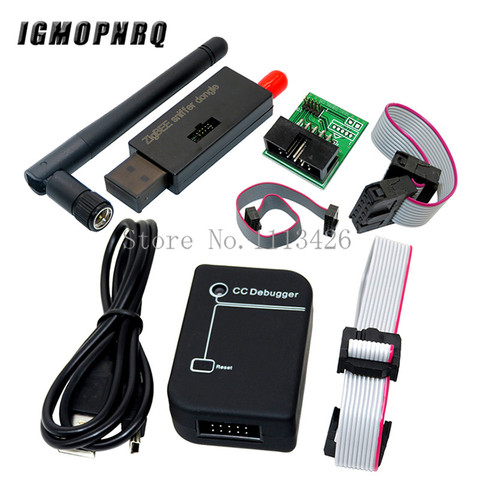 Emulador Zigbee CC2531, depurador de CC, PROGRAMADOR USB, CC2540, CC2531, con antena, módulo Bluetooth, conector, Cable de descarga ► Foto 1/6