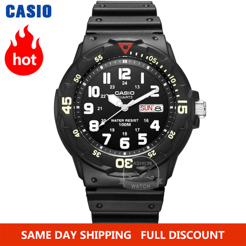 Casio reloj de buceo reloj hombres Set top marca de lujo impermeable reloj de pulsera deportivo cuarzo hombres reloj militar reloj relogio masculino erkek kol saati montre homme zegarek meski часы мужские Casio MRW-200 ► Foto 1/5