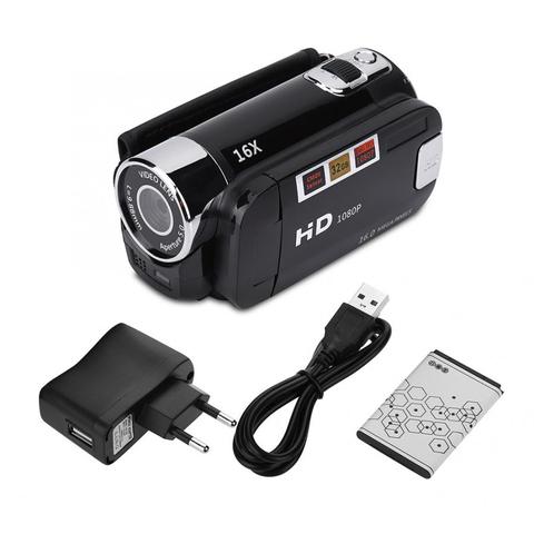 Videocámara Digital 720P Full HD 16MP DV, cámara de vídeo Digital, pantalla de rotación de 270 grados, Zoom de disparo nocturno 16X ► Foto 1/6